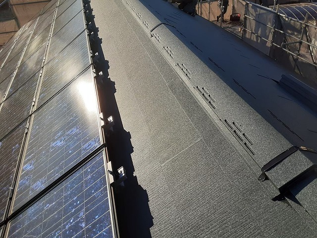 太陽光の設置も完了です